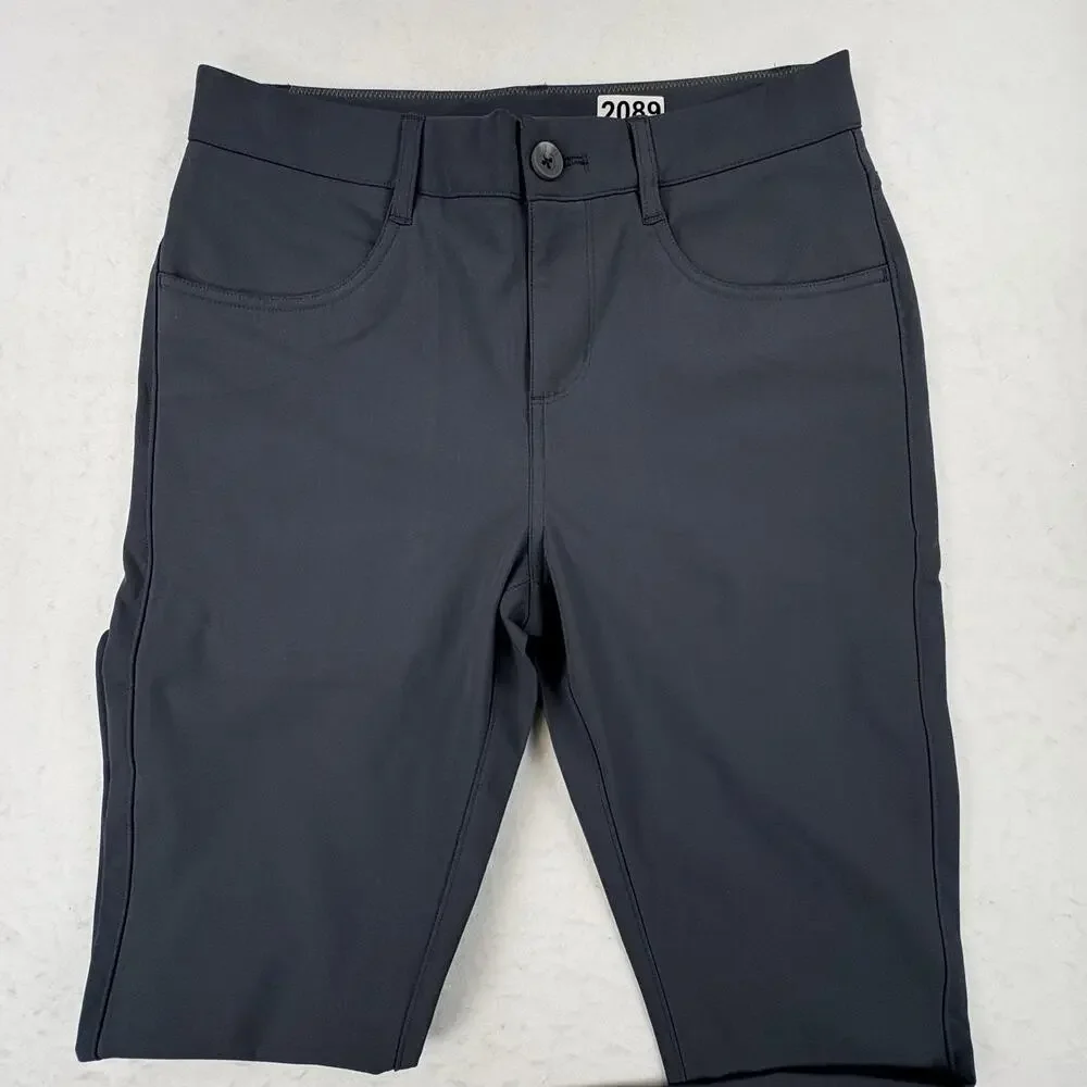 Vuori Men’s Meta Pant 30 Black Performance Stretch 5 Pocket Slim Fit Pants NEW